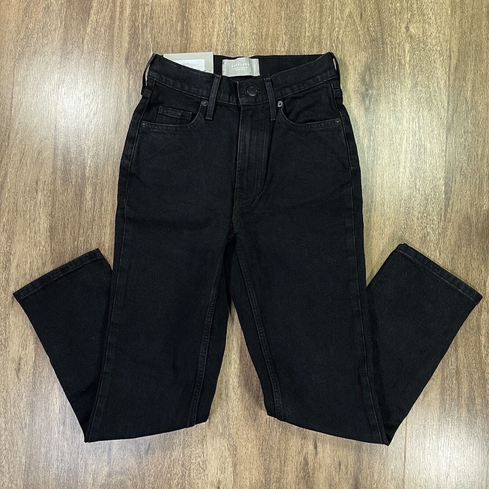Everlane Black Straight Leg Women's Jeans